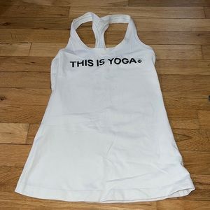 Lululemon racer back tank